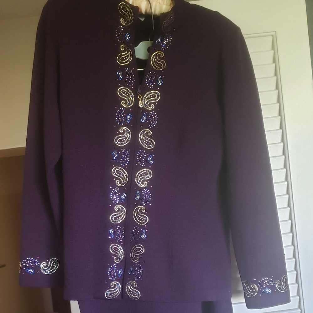 Purple Formal Suit